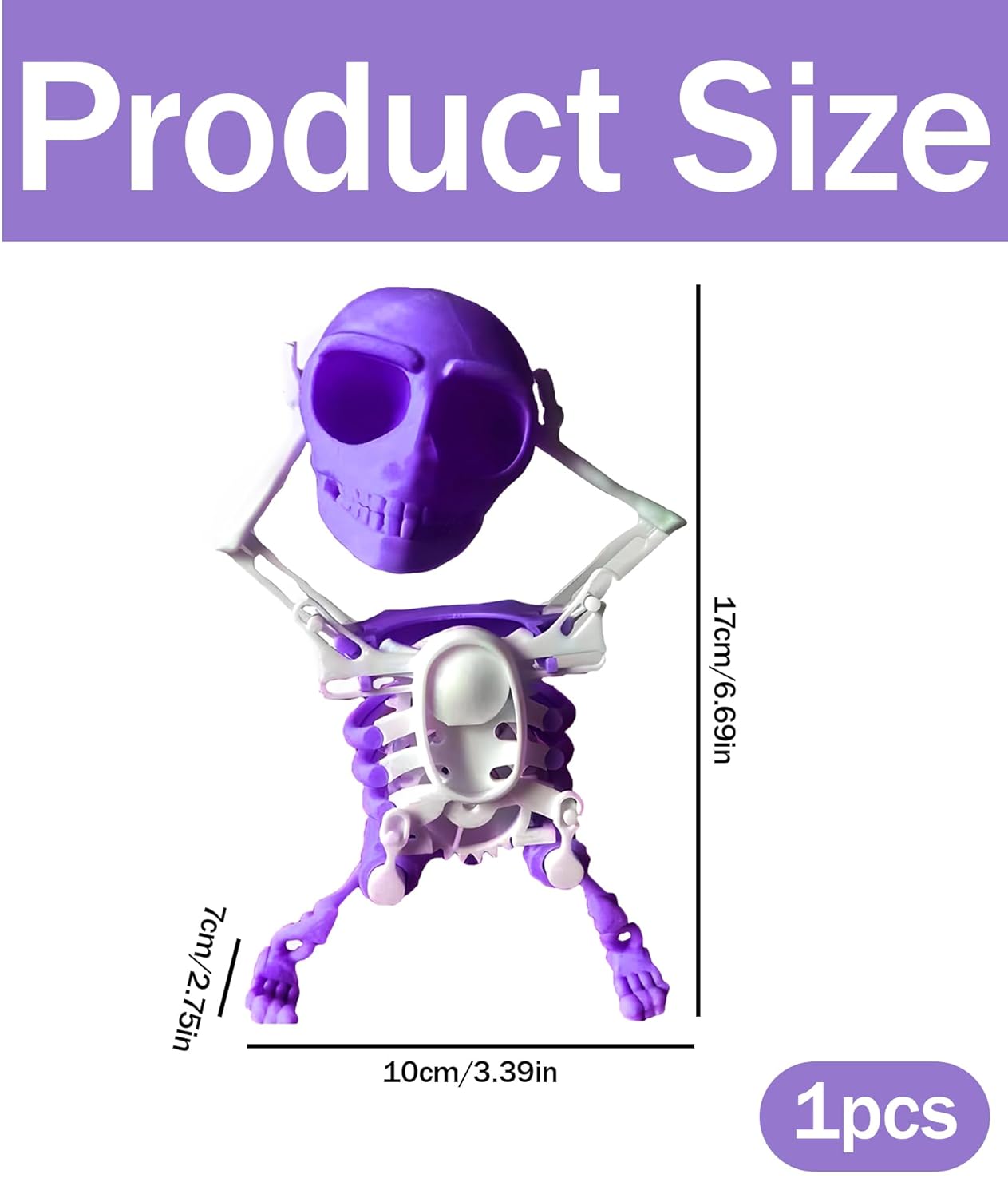 MittiJoy Dancing Skeleton Toy