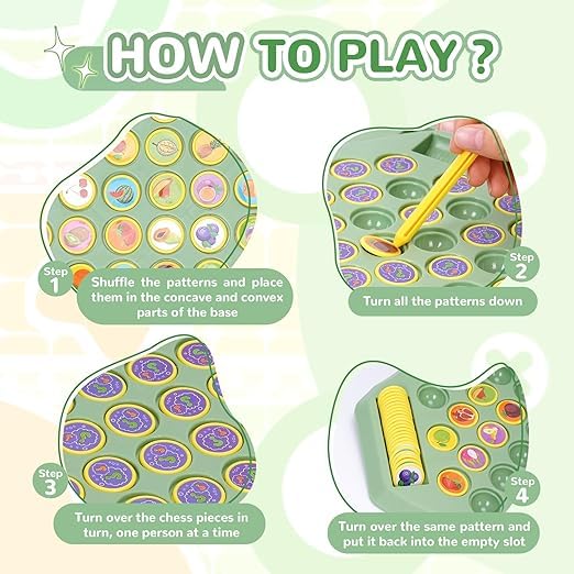 Memory Flip Chess Game