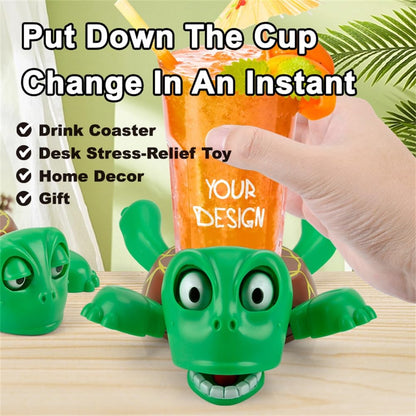 EASYLEE Pop-Up Turtle Cup Holder