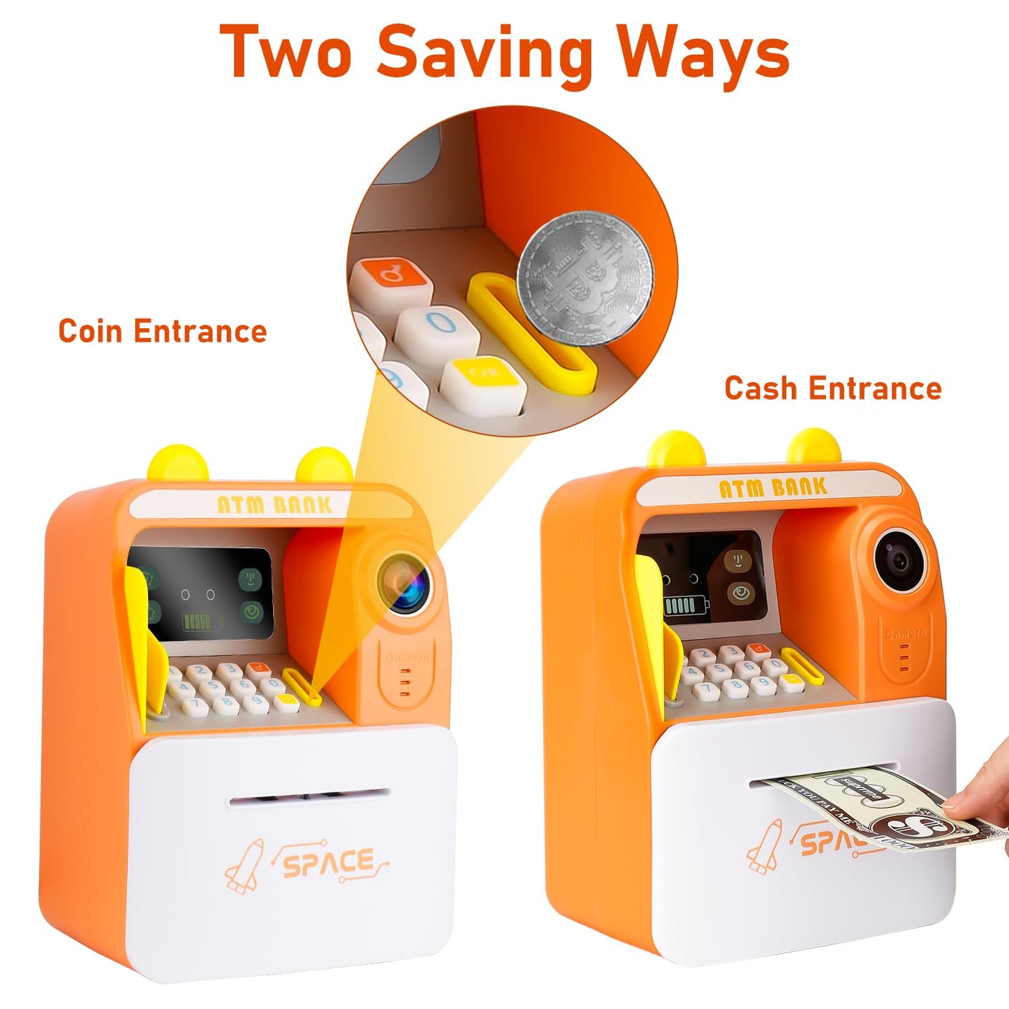 Piggy Savings Bank with ATM Card