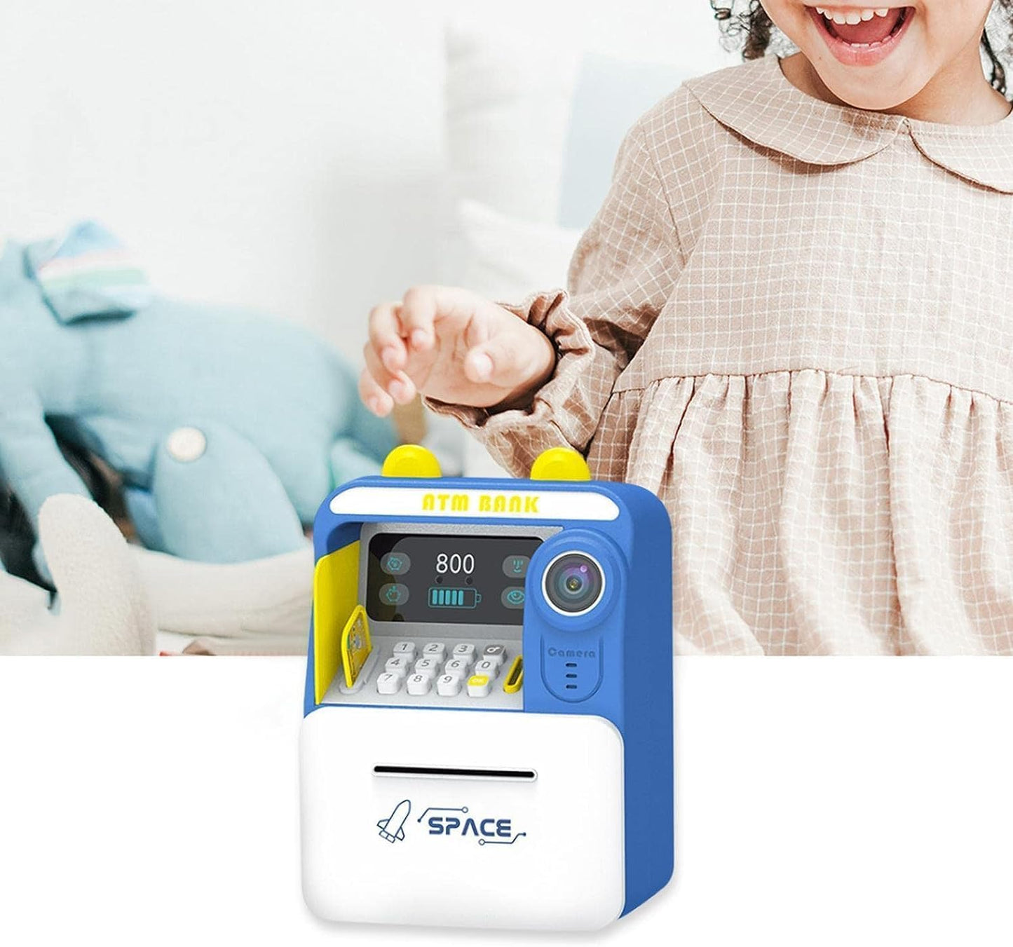 Piggy Savings Bank with ATM Card