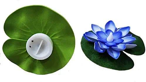Flameless Lotus Flower Water Sensor LED Diyas (Pack of 6)